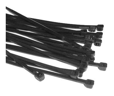EUROPART PK 100 CABLE TIES 300MMX4.8MM BLACK